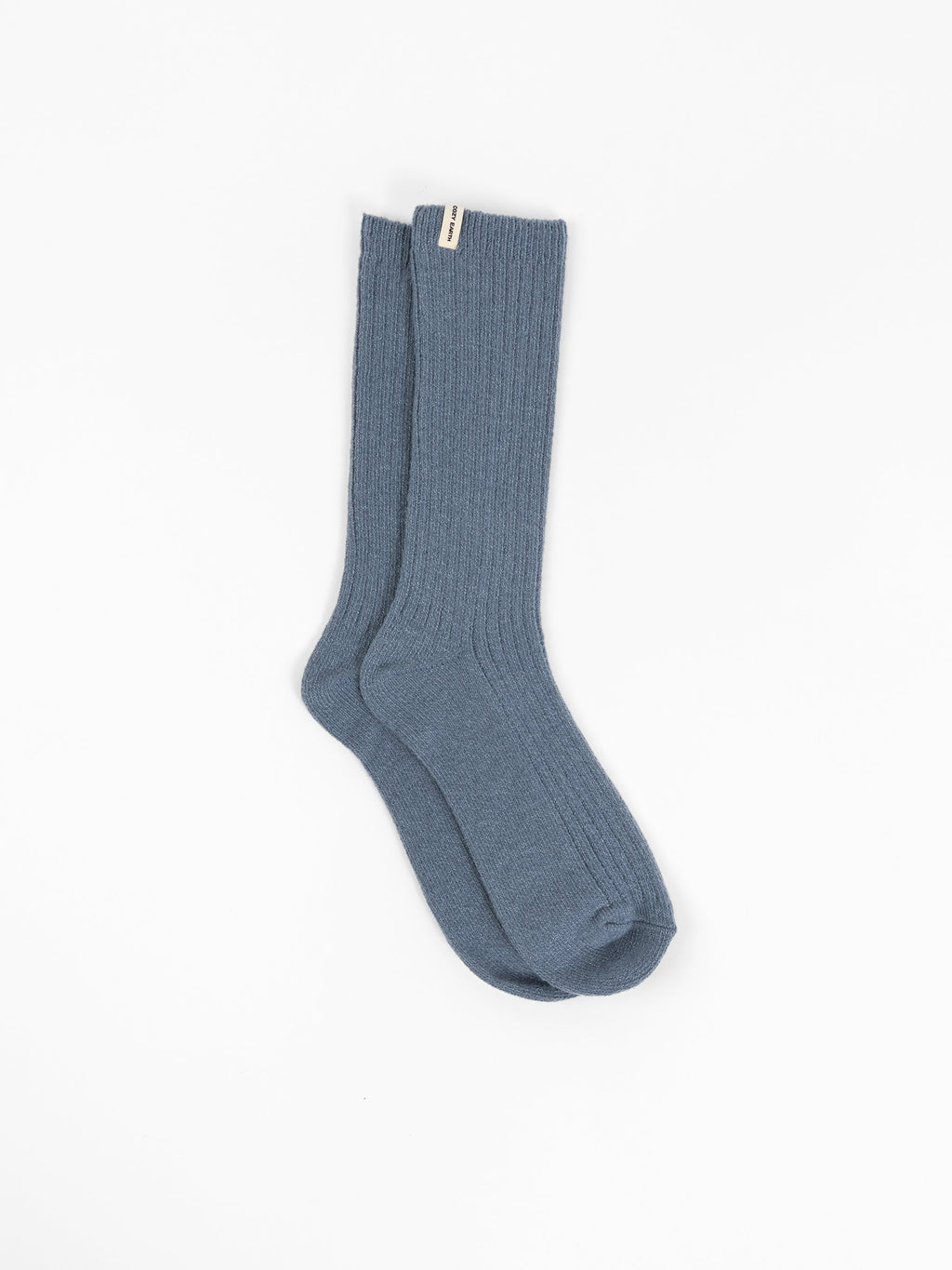 Cozy Earth Plush Lounge Calf Sock 1-Pack in Deep Blue |Color:Deep Blue