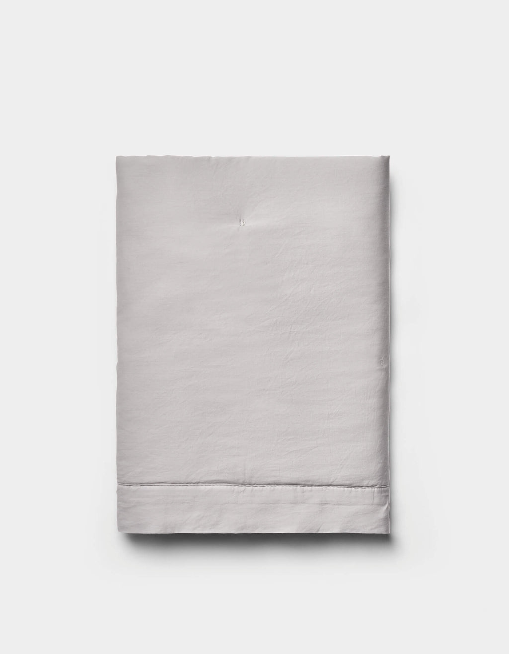The Cozy Earth Soft-Wash Cotton Quilted Shams are shown neatly folded in light gray against a plain white background.|Color:Dew
