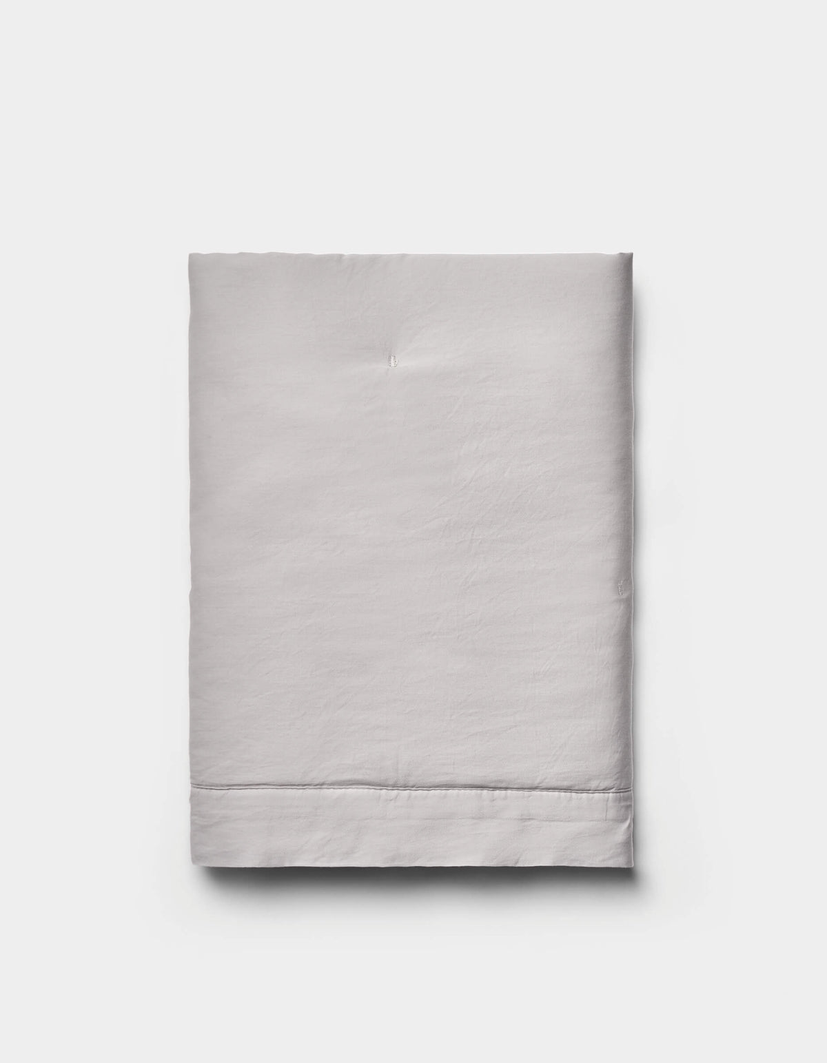 The Cozy Earth Soft-Wash Cotton Quilted Shams are shown neatly folded in light gray against a plain white background.|Color:Dew