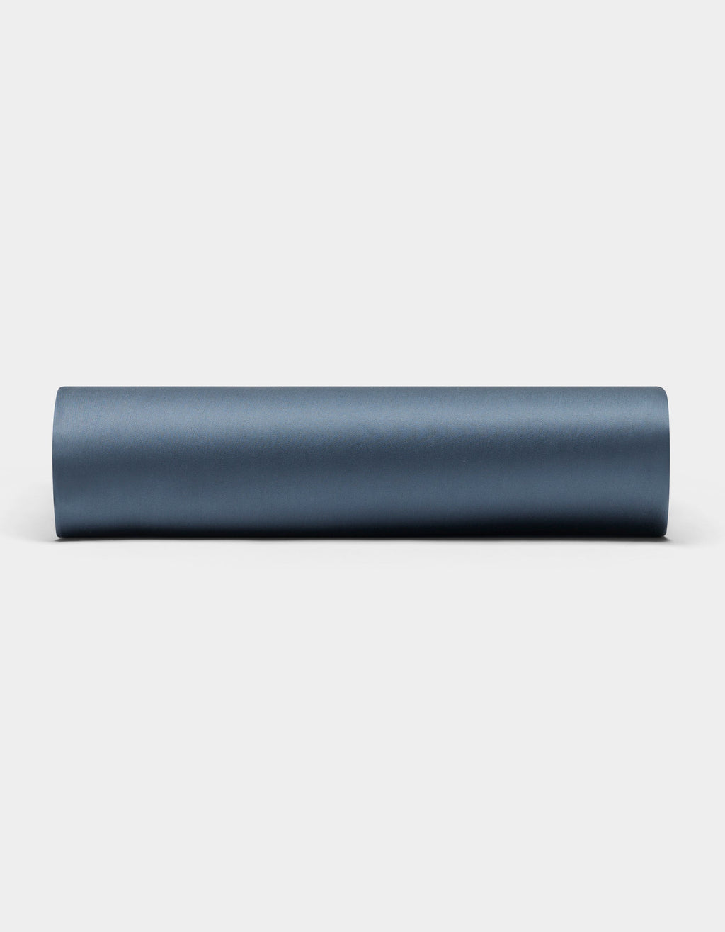 A Bamboo Fitted Sheet by Cozy Earth is laid out on a plain white background.|Color:Pacific Blue