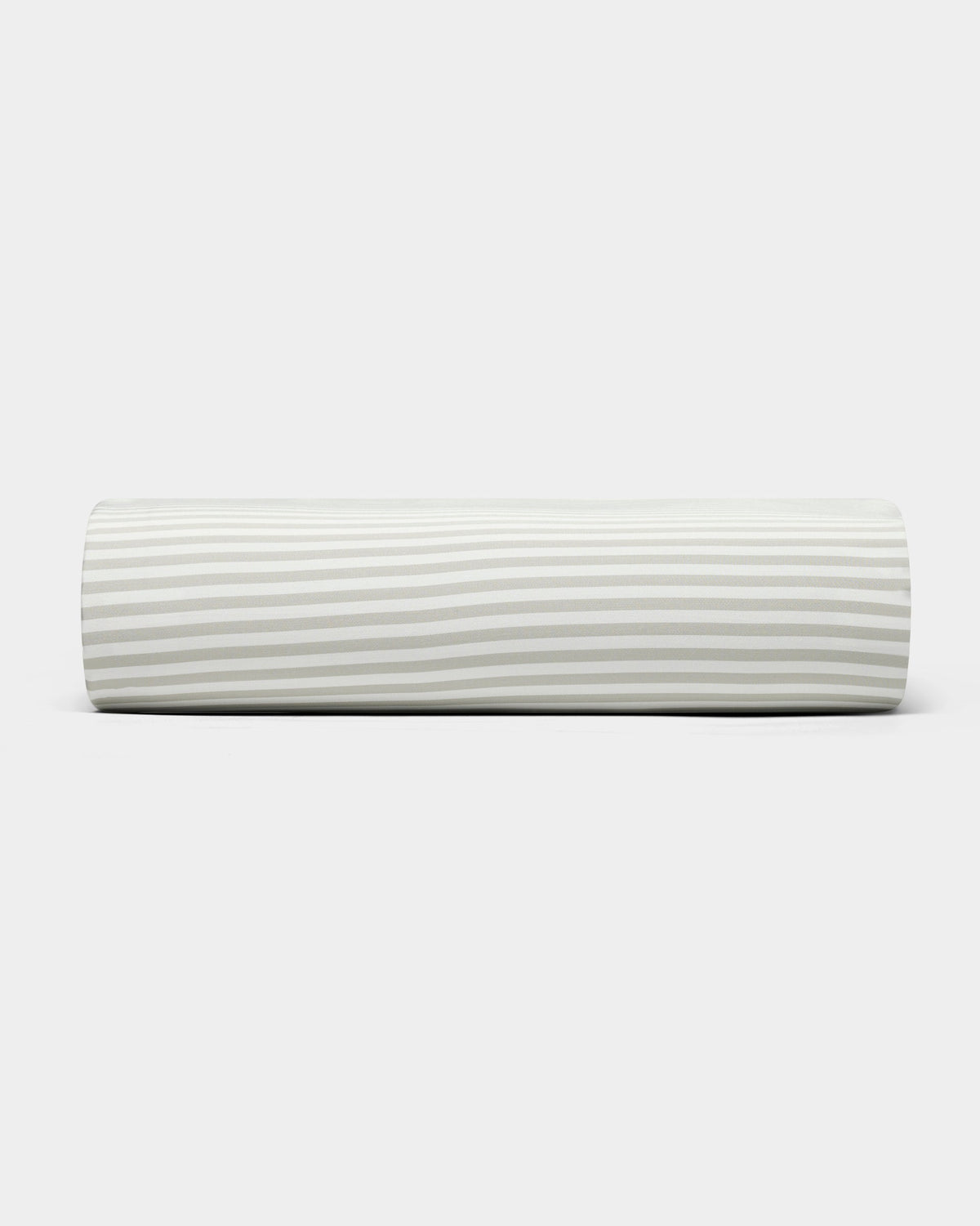 The Cozy Earth Bamboo Sheet Set is shown against a plain white background.|Color:Classic Stripe in Laurel