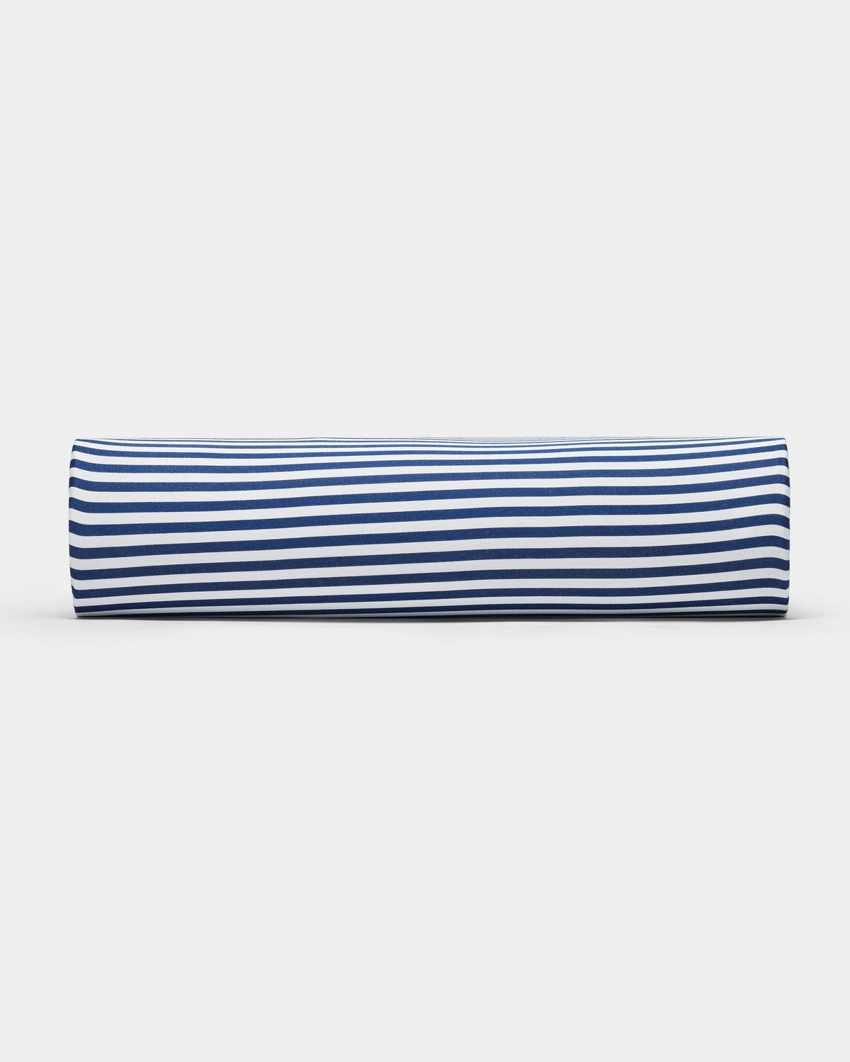 The Cozy Earth Bamboo Sheet Set is displayed against a plain white background.|Color:Classic Stripe in Pacific