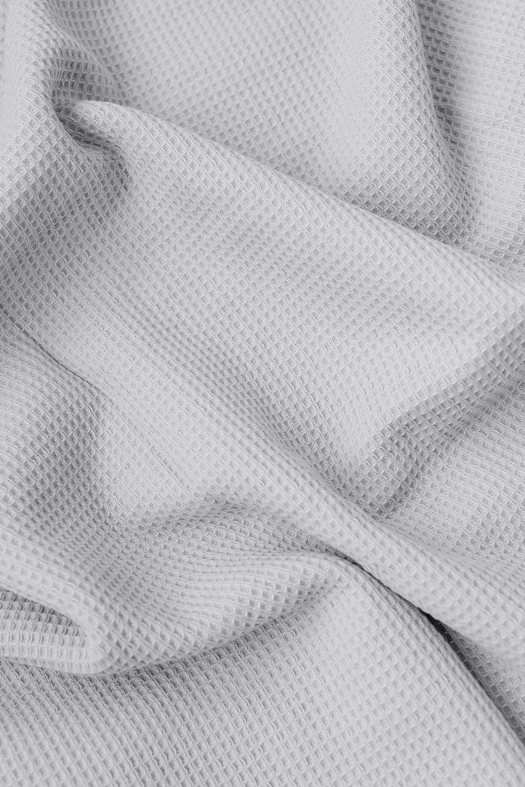 Waffle Bath Towel in the color Harbor Mist. Photo of Harbor Mist Waffle Bath Towel taken as a close up of the Waffle Bath Towel. The picture shows only the towel |Color:Harbor Mist