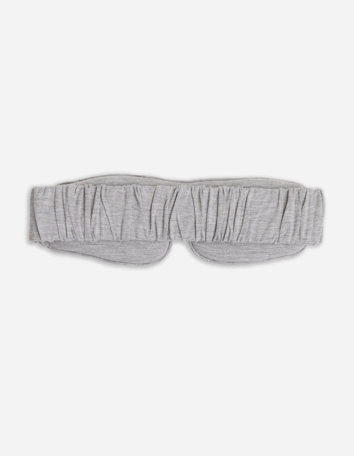 Grey sleep mask with white background |Color:Grey
