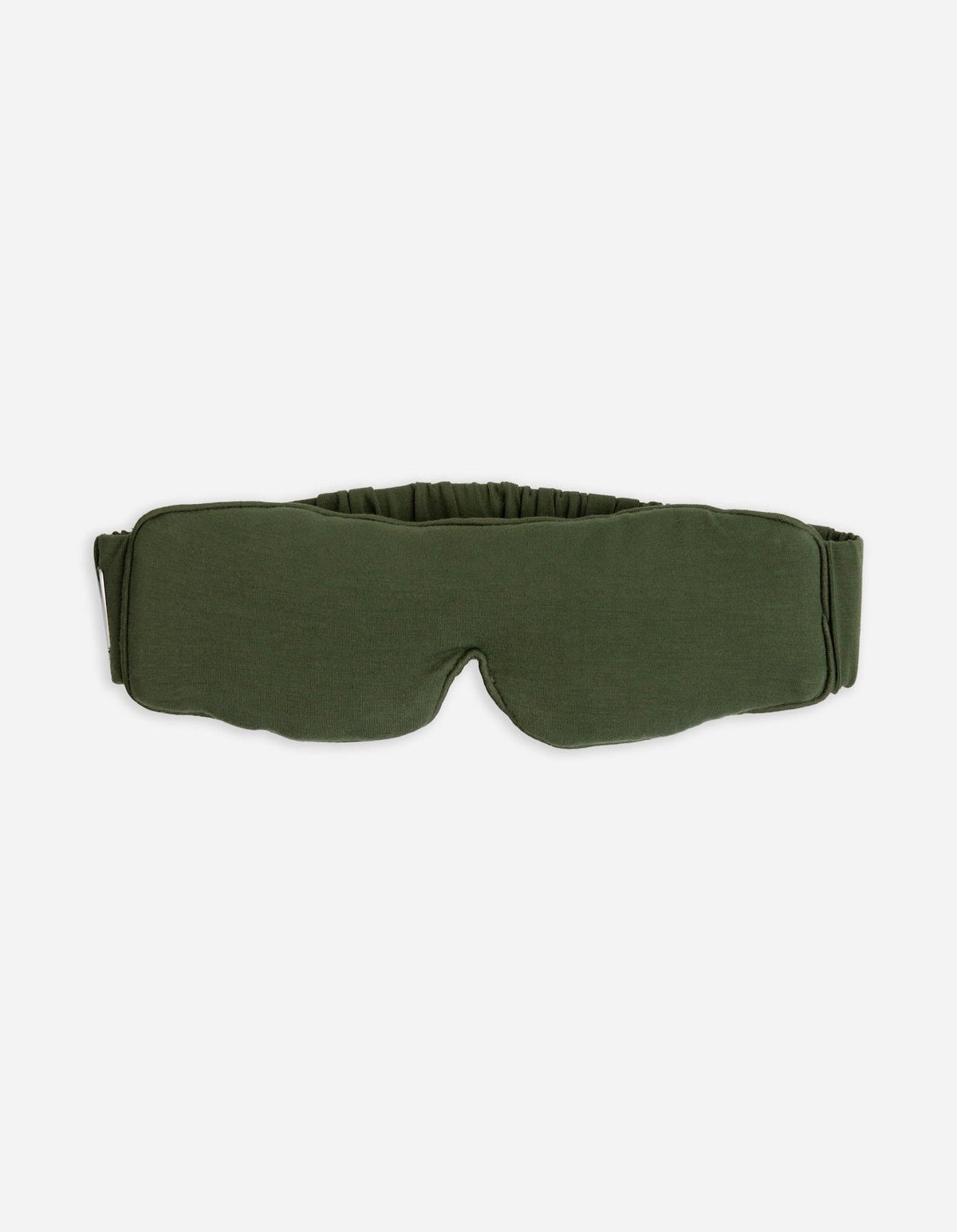 Olive sleep mask with white background |Color:Olive